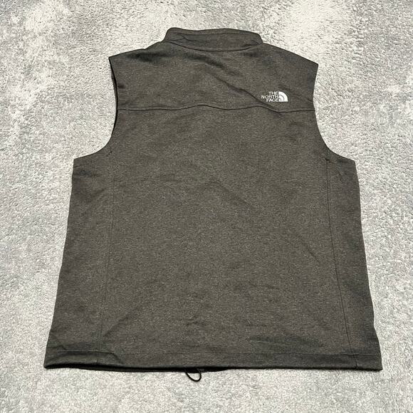 The North Face Windwall Vest Mens Large Softshell Full Zip Gray Jacket - Picture 5 of 10